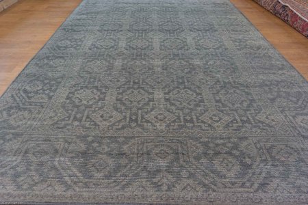 Hand-Knotted Paras Collection Rug From India