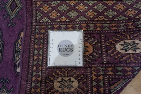 Hand-Knotted Bokhara Rug From Pakistan