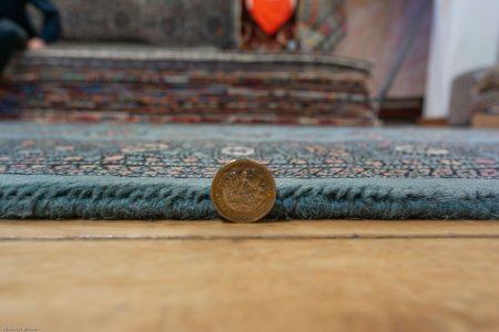 Hand-Knotted Bokhara Rug From Pakistan