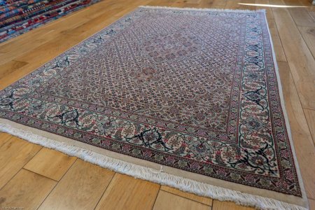 Hand-Knotted Tabriz Rug From Iran (Persian)