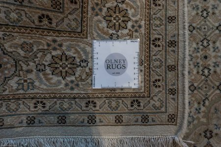 Hand-Knotted Mahi Indian Rug From India