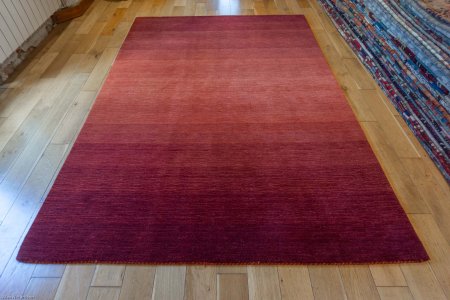 Hand-Knotted Rothco Rug From India