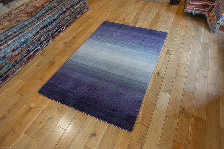 Hand-Knotted Rothco Rug From India
