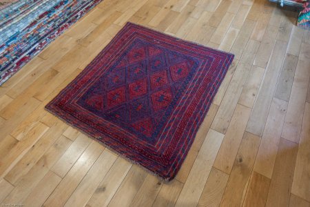 Hand-Made Mushwani Rug From Afghanistan