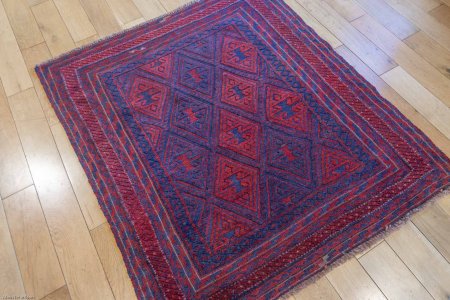 Hand-Made Mushwani Rug From Afghanistan