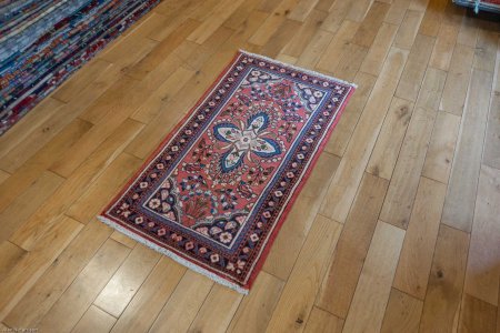 Hand-Knotted Lillahagn Rug From Iran (Persian)