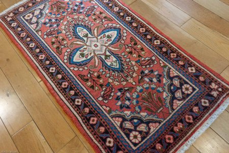 Hand-Knotted Lillahagn Rug From Iran (Persian)