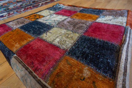 Hand-Made Patchwork Cushion From Afghanistan