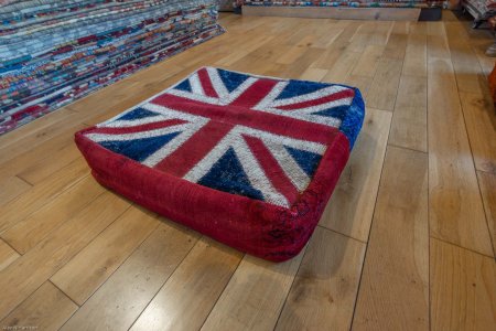 Hand-Made Patchwork Cushion From Afghanistan