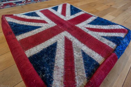 Hand-Made Patchwork Cushion From Afghanistan