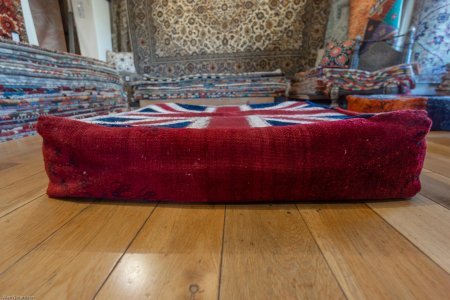 Hand-Made Patchwork Cushion From Afghanistan