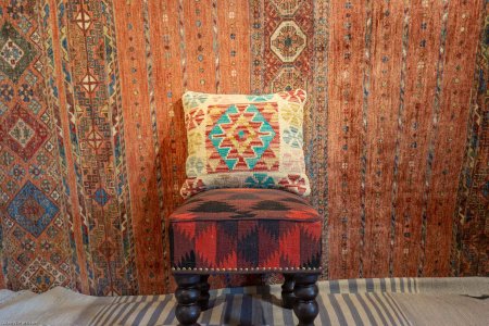 Hand-Made Mazar Cushion From Afghanistan