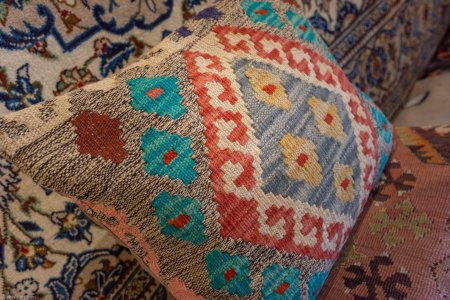 Hand-Made Mazar Cushion From Afghanistan