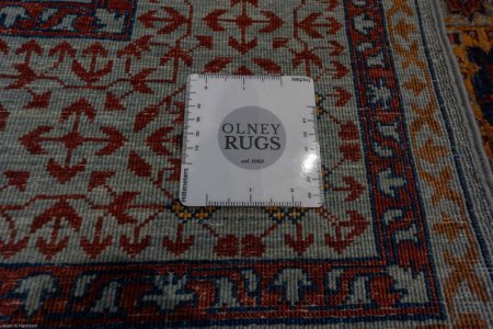 Hand-Knotted Fine Mamluk Rug From Afghanistan