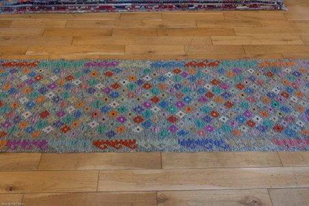 Hand-Made Mazar Runner From Afghanistan