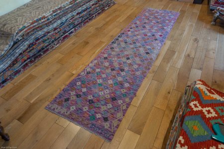 Hand-Made Mazar Runner From Afghanistan