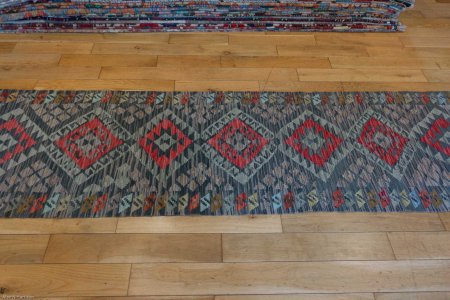 Hand-Made Mazar Runner From Afghanistan