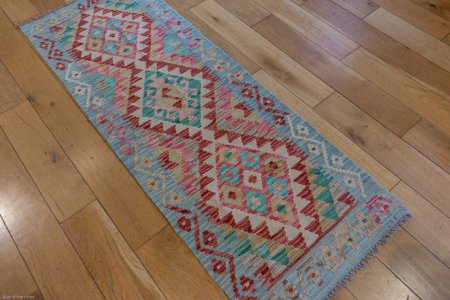 Hand-Made Mazar Runner From Afghanistan