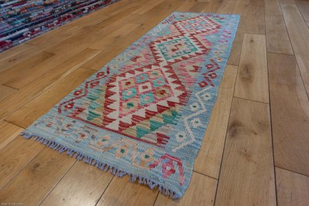 Hand-Made Mazar Runner From Afghanistan