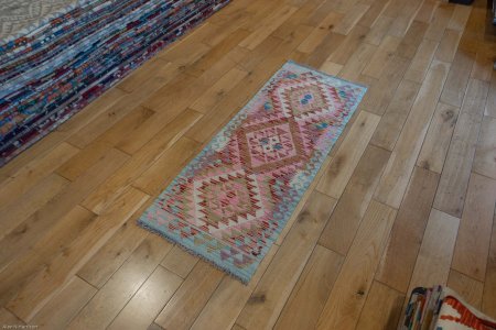 Hand-Made Mazar Runner From Afghanistan