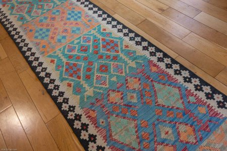 Hand-Made Mazar Runner From Afghanistan