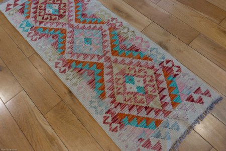 Hand-Made Mazar Runner From Afghanistan