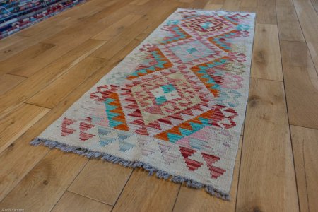Hand-Made Mazar Runner From Afghanistan
