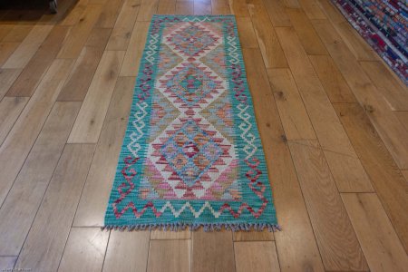 Hand-Made Mazar Runner From Afghanistan