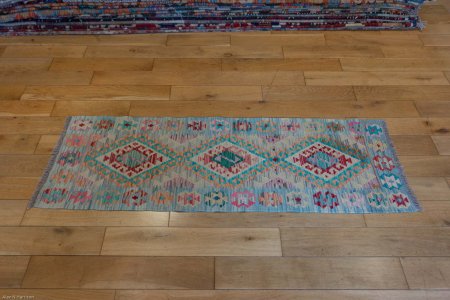 Hand-Made Mazar Runner From Afghanistan