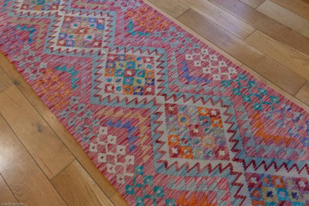 Hand-Made Mazar Runner From Afghanistan