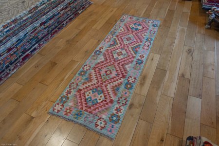 Hand-Made Mazar Runner From Afghanistan