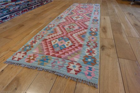 Hand-Made Mazar Runner From Afghanistan