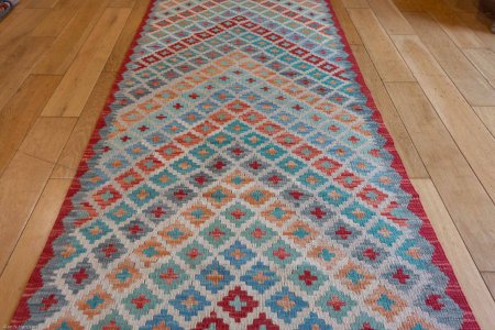 Hand-Made Mazar Runner From Afghanistan