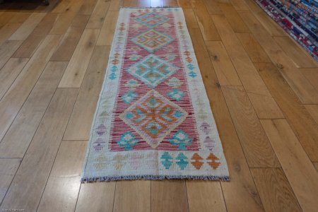 Hand-Made Mazar Runner From Afghanistan