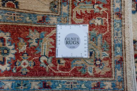 Hand-Knotted Ziegler Rug From Afghanistan