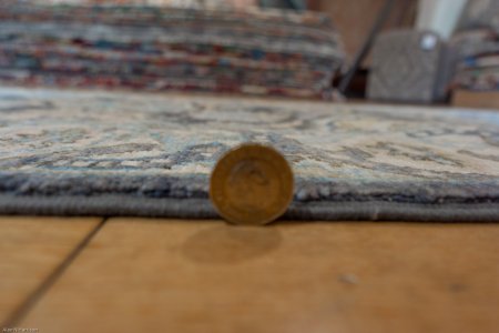 Hand-Knotted Ziegler Runner From Afghanistan
