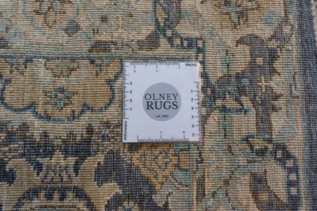 Hand-Knotted Ziegler Runner From Afghanistan
