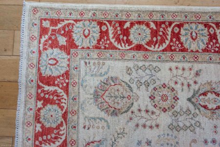 Hand-Knotted Ziegler Rug From Afghanistan