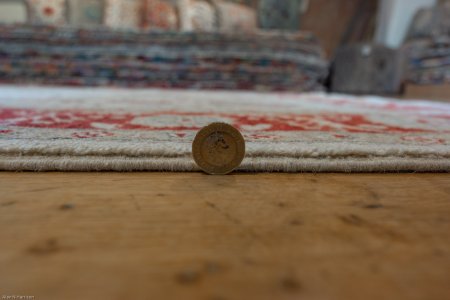 Hand-Knotted Ziegler Rug From Afghanistan