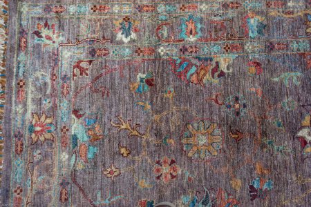 Hand-Knotted Sultanabad Rug From Afghanistan