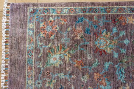 Hand-Knotted Sultanabad Rug From Afghanistan