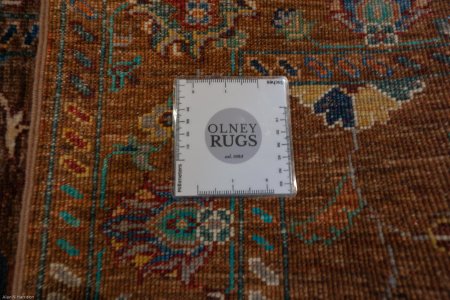 Hand-Knotted Sultanabad Runner From Afghanistan