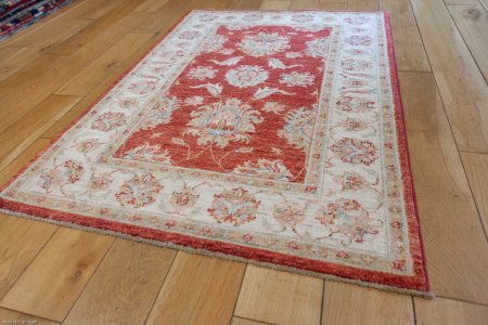 Hand-Knotted Sultanabad Rug From Afghanistan