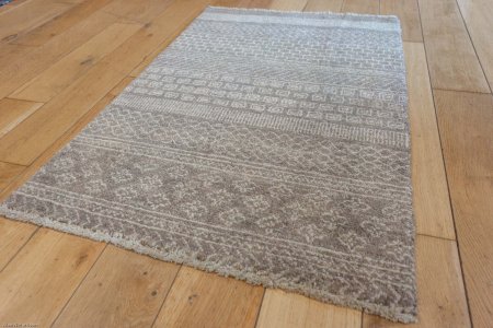 Hand-Knotted Afghan Khyber Rug From Afghanistan