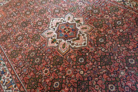 Hand-Knotted Hosseinabad Rug From Iran (Persian)