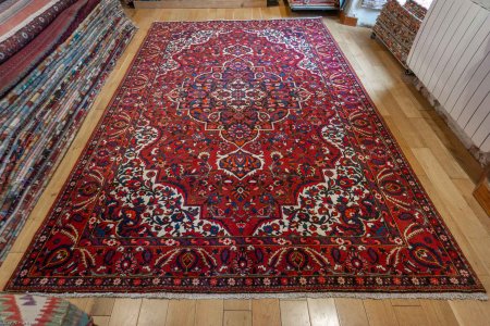 Hand-Knotted Bahktiar Rug From Iran (Persian)