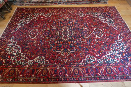 Hand-Knotted Bahktiar Rug From Iran (Persian)