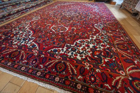 Hand-Knotted Bahktiar Rug From Iran (Persian)