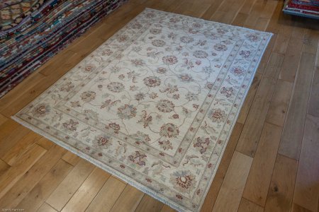 Hand-Knotted Sultanabad Rug From Afghanistan