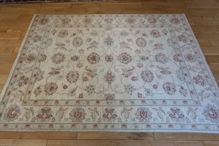 Hand-Knotted Sultanabad Rug From Afghanistan